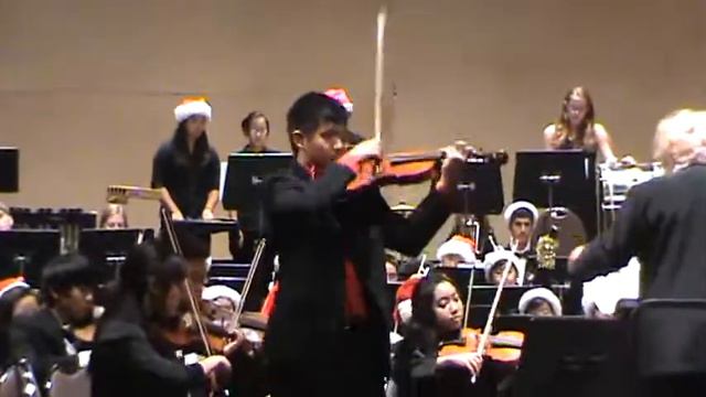 Byron Fan Perform's Prokofiev's Violin Concerto No. 2 Third Movement
