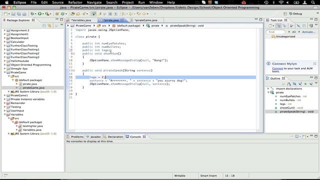 Java for Beginners [5]: Methods and Instance Variables смотреть онлайн