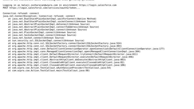 Salesforce: Creating a standalone java client of salesforce chatter using rest Api смотреть онлайн