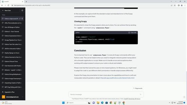Python subprocess Popen scapy смотреть онлайн