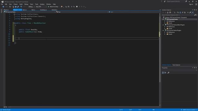 Creating a Survival Game in Unity 2018 | Part 7 - Chopping Trees! смотреть онлайн