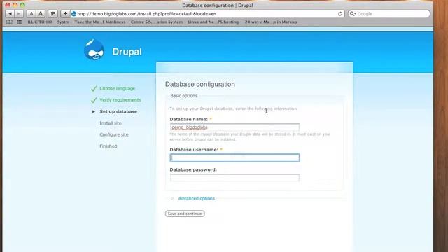 Install Drupal 6 from the command line смотреть онлайн