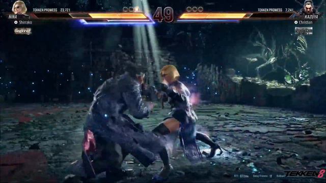 TEKKEN 8 - NINA Fight Exclusive GAMEPLAY (PS5) | ARCADE BATTLE | Unreal Engine 5 | 4K 60FPS смотреть онлайн
