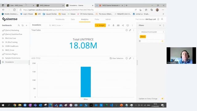 Sisense Notebooks Integration Webinar смотреть онлайн
