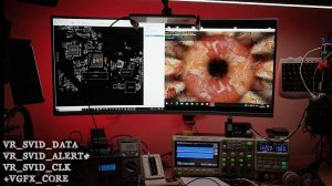 Работа VGfx Core и шины SVID на примере asus x55a