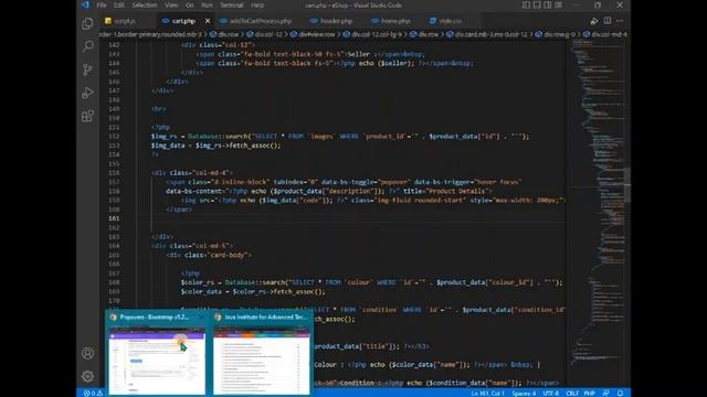 Web project Task 30 | 1st year | Semester 01 | Java Institute | eShop Application смотреть онлайн