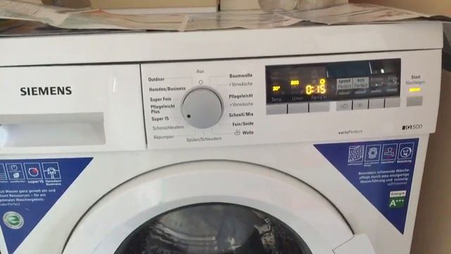 Поломка зип на стиральной машине SIEMENS Aquastop kaputt E 29 смотреть онлайн