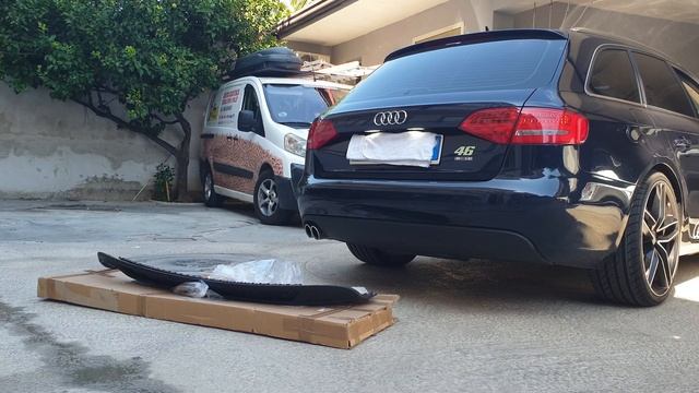 Audi A4 B8-8k Video/Tutorial & Accessori:Diffusore Post. Sotto Paraurti "S-LINE S4" "Autoelegance" смотреть онлайн