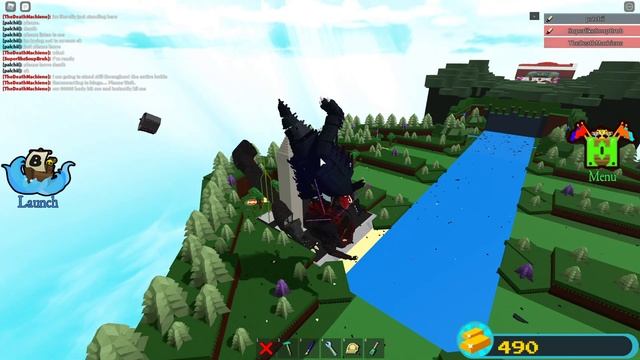 Build a boat AWESOME KAIJU BATTLE! } Roblox Build a boat смотреть онлайн