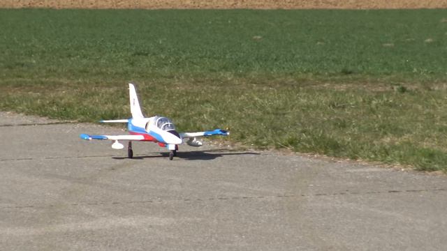 Freewing L-39 Albatros 80mm EDF Jet - PNP Maiden flight смотреть онлайн