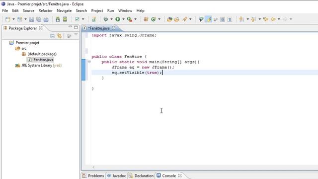 Partie 2: Langage Java : Création de l'interface graphique смотреть онлайн