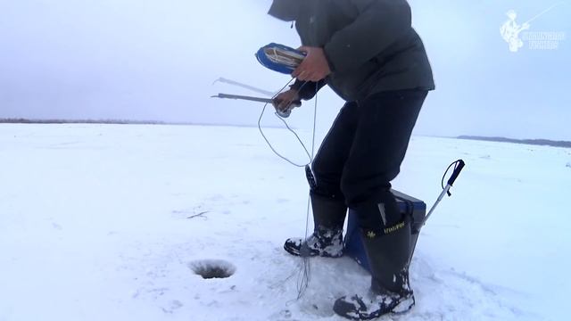 Судак на балансир или зимняя ловля клыкастого на Нижней Волге - 17.02.2017 смотреть онлайн