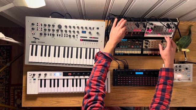 Minilogue, Microcosm, Volcas - Particle Collapse смотреть онлайн