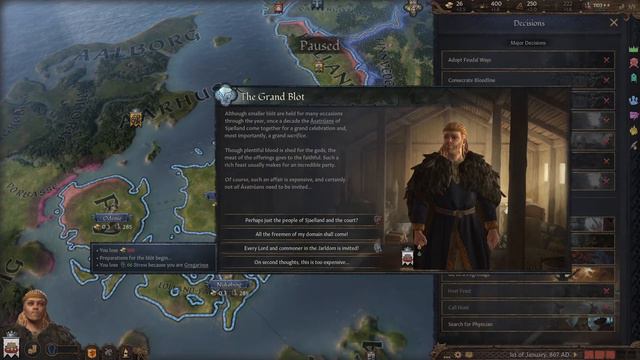 #01 Crusader Kings 3: Northern Lords (Gameplay PT-BR) смотреть онлайн