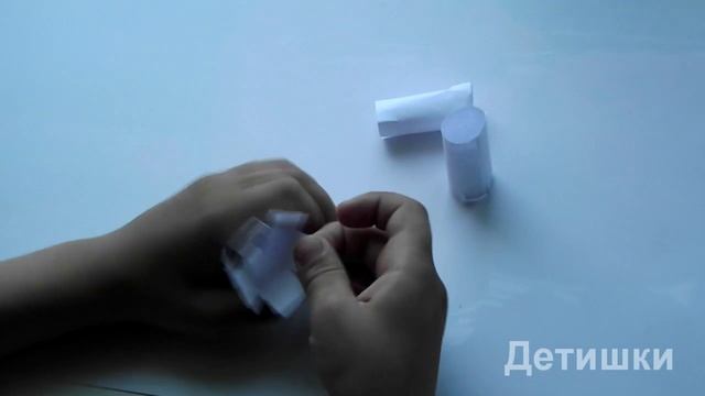 Ёжик на грибной поляне. Поделка из цветной бумаги. смотреть онлайн