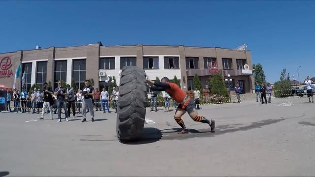 Соревнования по силовому экстриму в Атырау смотреть онлайн