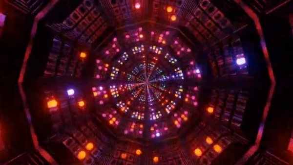 Long-Lasting 10 Hour Neon Tunnel: The Ultimate 4K Live Wallpaper for Android, iPhone & Mac