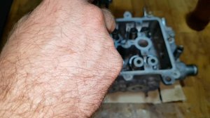 Toyota 1SZ FE Сборка ГБЦ