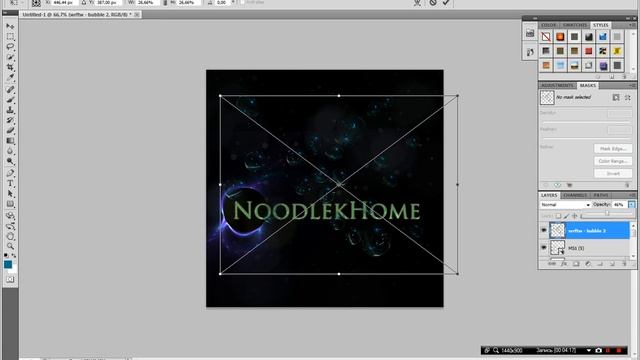 Noodlek рисует сам себе аватарку для youtube [ Второе видио] смотреть онлайн