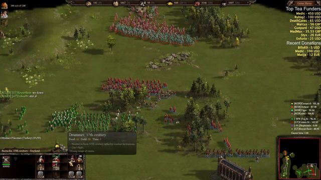 Cossacks 3 | 4v4 0pt | More Musk Fun | смотреть онлайн
