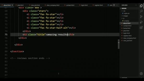 How To Make A Responsive Job Portal Website Design Using HTML/CSS/JS From Scratch