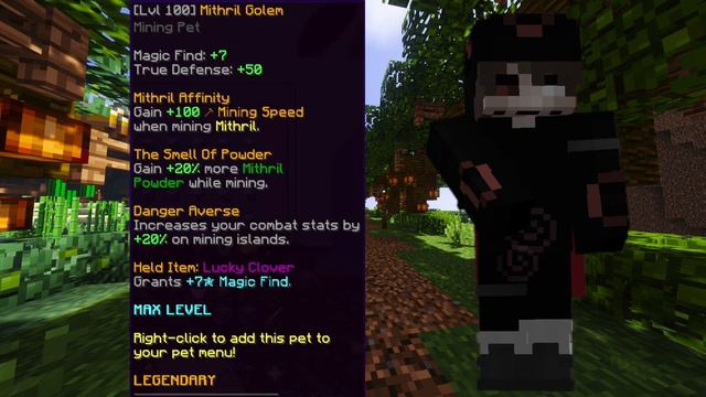 Top 3 BEST Mining Pets In Hypixel Skyblock!