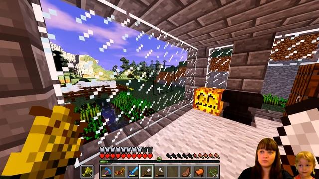 Майнкрафт #39 ПРИРУЧАЕМ ЛОШАДЬ Игра как мультик про Minecraft смотреть онлайн