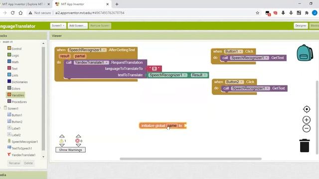 MIT App Inventor Language Translator App смотреть онлайн