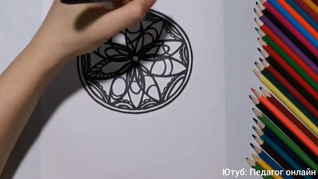 Урок рисования. Как рисовать ловец снов. Рисование поэтапно смотреть онлайн