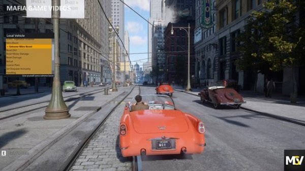 Mafia Definitive Edition TRAINER MOD MENU (Nomad Scripthook)