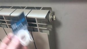 Течь батареи отопления