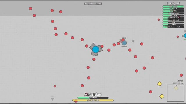214K WTF RECORD✮ANATIDAE AGAIN✮NEW RECORD✮Diep.io (Diep.io Gameplay) смотреть онлайн