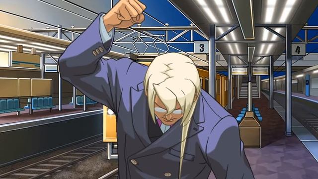 Kristoph Gavin gets asked where the train is headed смотреть онлайн