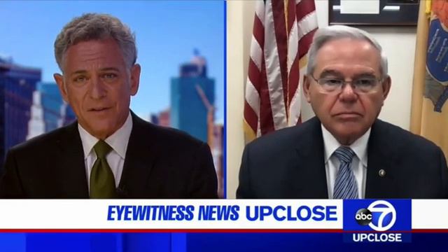 Menendez Joins ABC7'S Up Close with Bill Ritter to Talk Infrastructure, Gun Violence, Foreign Polic смотреть онлайн