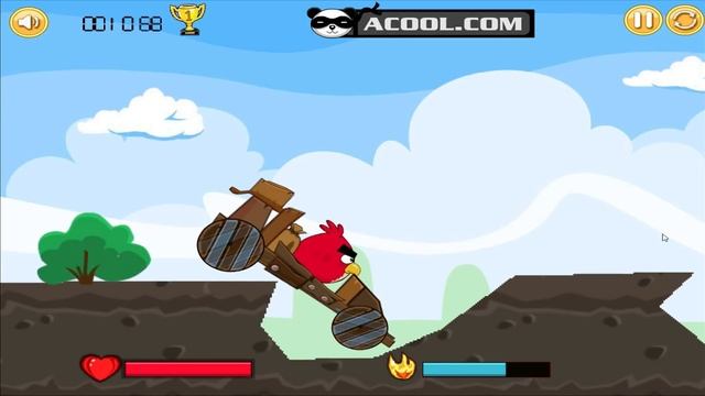 Angry Birds Cross Country - RACING SKILL GRAND PRIX WALKTHROUGH смотреть онлайн