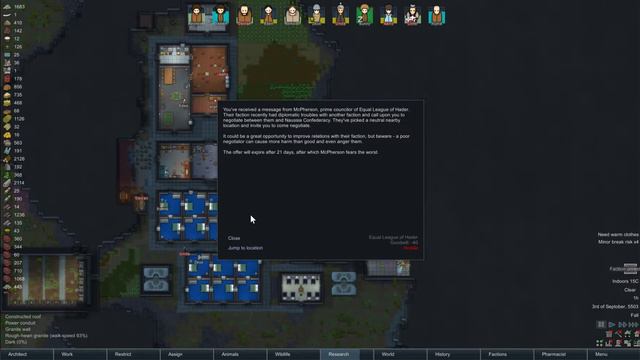 [S2 Ep24] RimWorld - Merciless Naked Brutality - Negotiator Extraordinaire... And Bugs смотреть онлайн