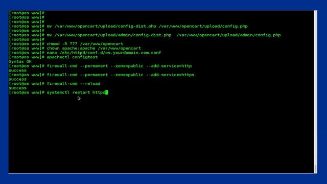 How to Install OpenCart A free shopping cart system on CentOS 7 смотреть онлайн