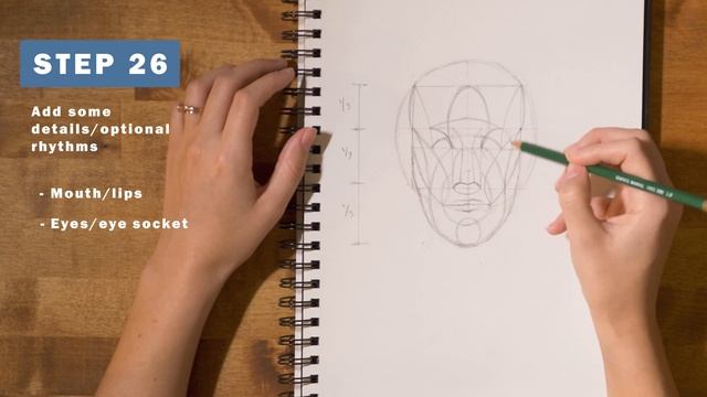 My Favorite HEAD DRAWING METHOD: The Reilly Abstraction! STEP BY STEP Face Proportions & Angles смотреть онлайн
