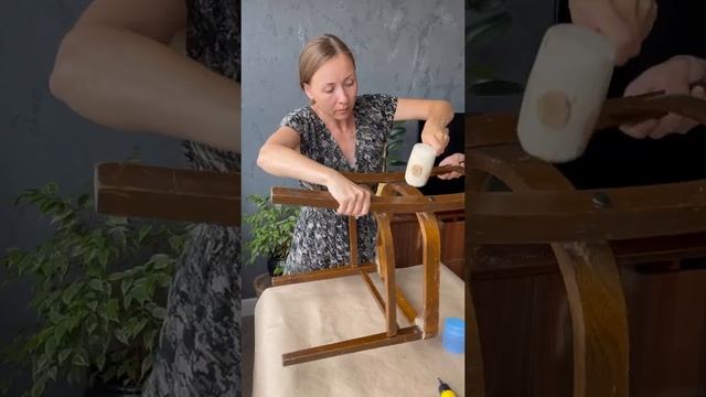 Реставрация советского стула :: Разборка #shorts смотреть онлайн