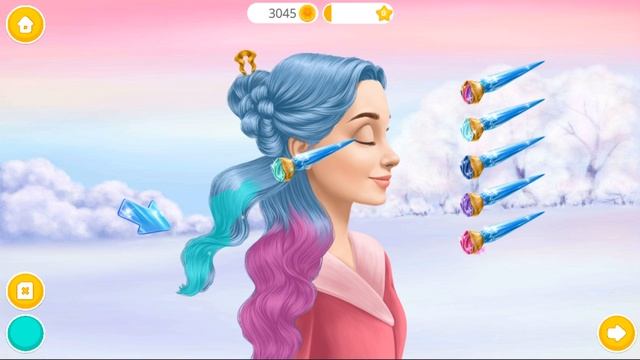 Royal Beauty Care ❄ Princess Gloria Ice Salon | TutoTOONS