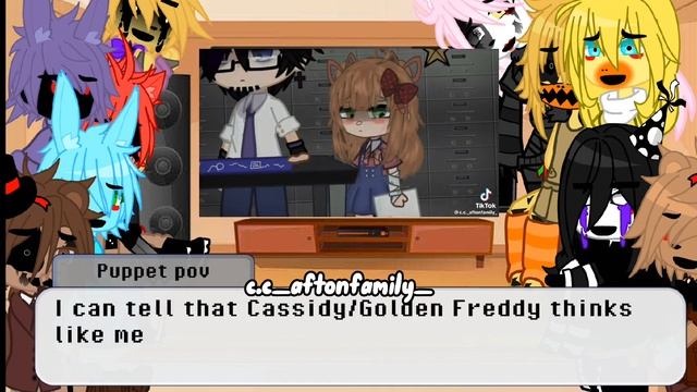 Fnaf 2 react to the Afton family||3/5|Elizabeth Afton|| смотреть онлайн