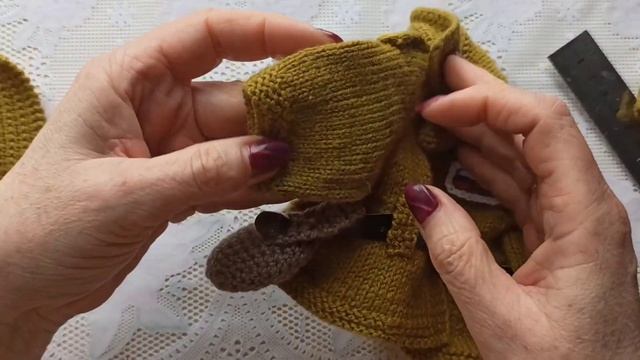 Обзор одежды. Как я вязала костюм солдата. смотреть онлайн