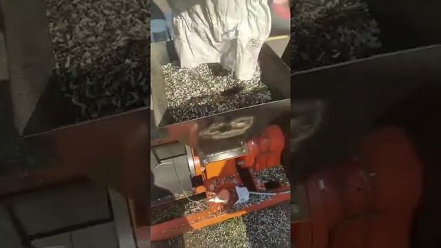 Видео работы пресса на шелухе подсолнечника смотреть онлайн