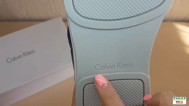 Calvin Klein - мужские шлепки (сандали). Покупка товаров из США. смотреть онлайн