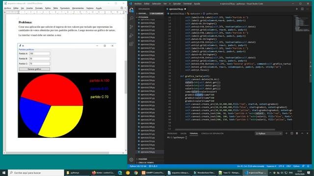 tkinter: control Canvas - 3 смотреть онлайн