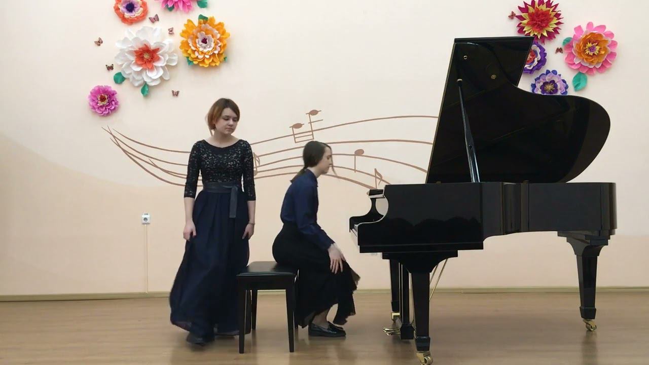 Г. Свиридов "Зимняя дорога"; А. Гаврилин "Тарантелла" Мария Руднева, Софья Кондратьева смотреть онлайн