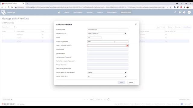 Create and Prioritize an SNMP Profile in DX NetOps Portal смотреть онлайн