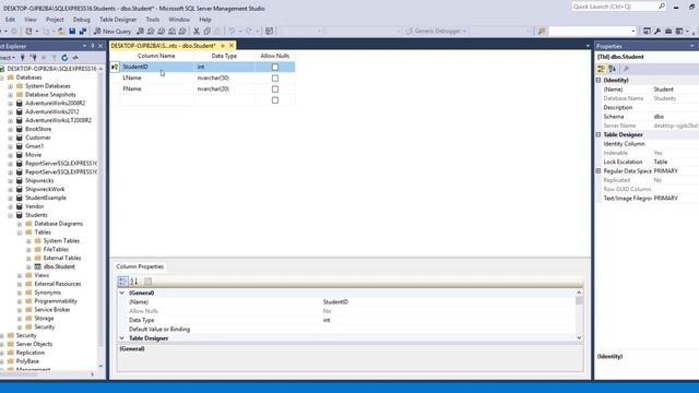 Microsoft SQL Server Database Creation смотреть онлайн