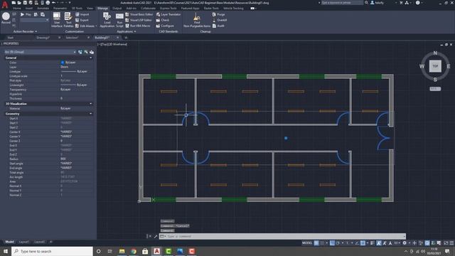 AutoCAD Tutorials for Beginners - 18 core skills groups blocks смотреть онлайн
