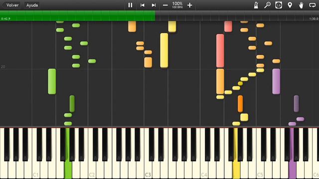 Desert Palace Zone Sonic 3 Midi piano cover смотреть онлайн